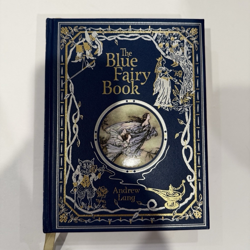 The Blue Fairy Book Andrew Lang Barnes Noble Leatherbound Collectible Illustrate